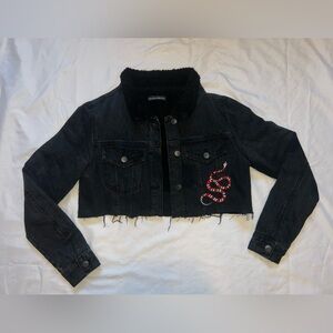 Customized Brandy Melville Cropped Jacket